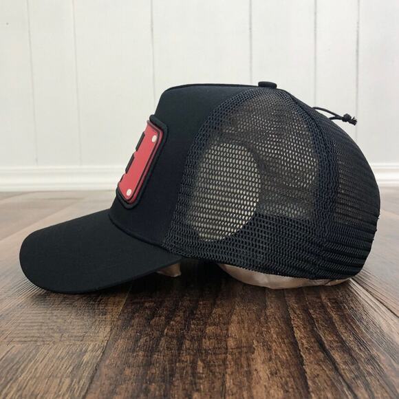 John Hatter & Co No Pain No Gain Hat Rubber Edition Snap Back One Size Black - Picture 4 of 10